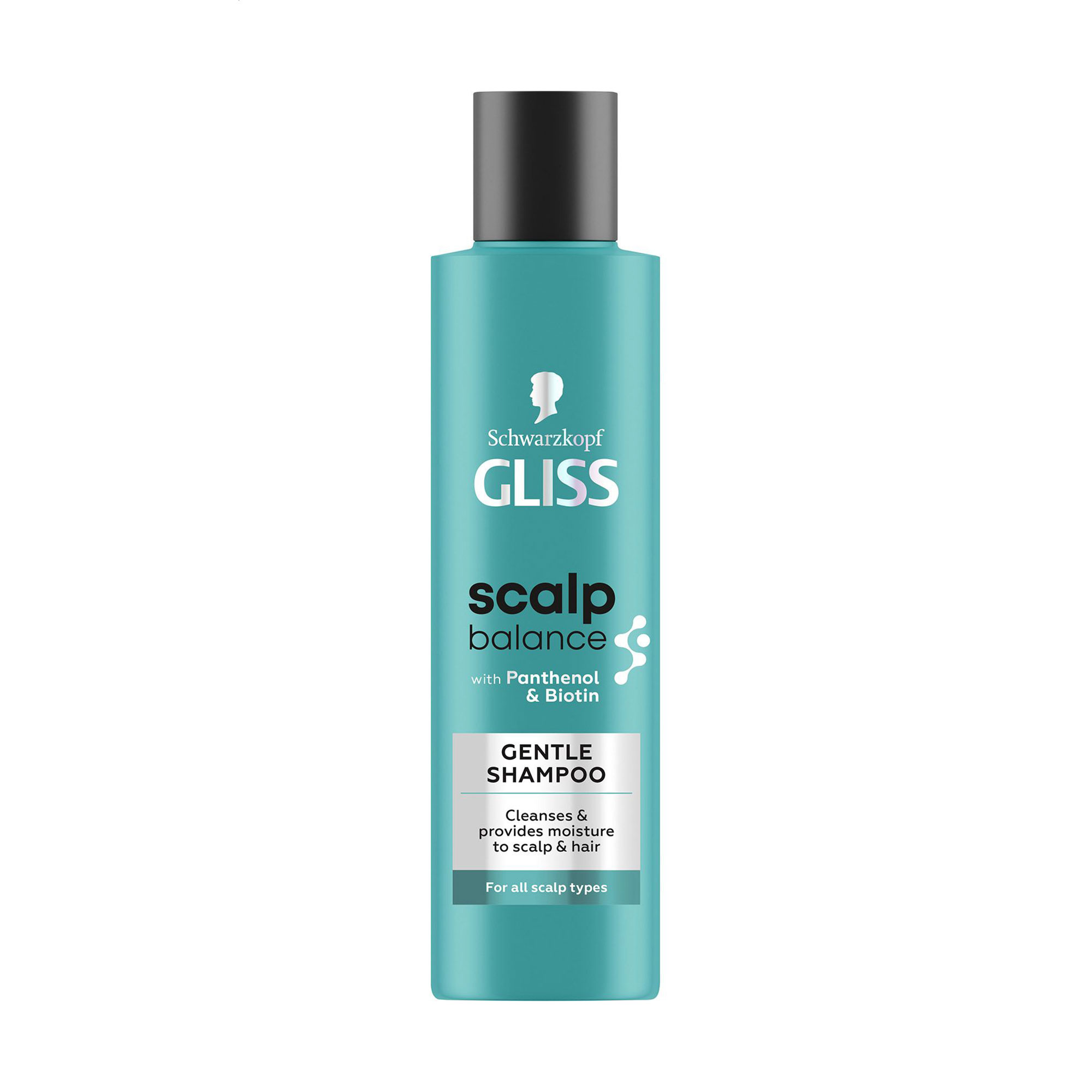 Ніжний шампунь Gliss Scalp Balance Gentle Shampoo для всіх типів волосся та шкіри голови, 200 мл